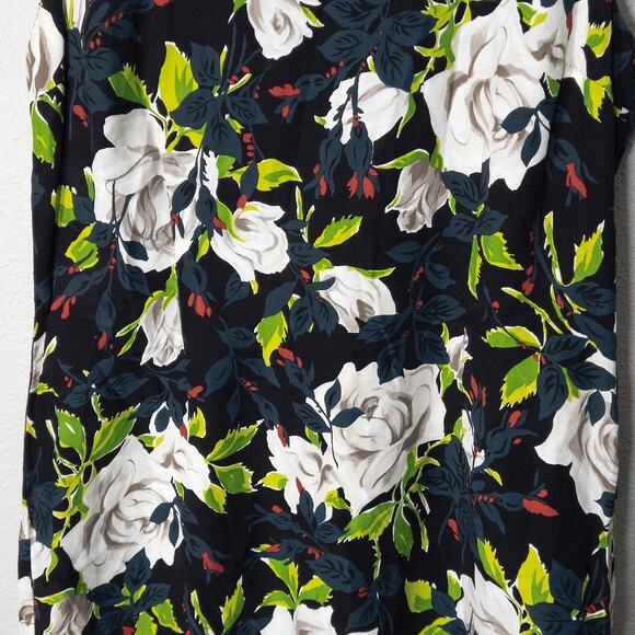 Carol Anderson California Womens Dress Sz 6 Vintage Cottagecore Floral 90s Retro - Picture 5 of 8